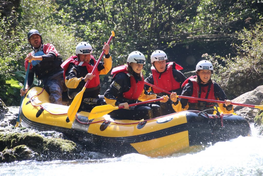 Raften in nationaal Park Pollino